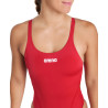 Maillot de Bain Femme  TEAM SWIMSUIT RED WHITE