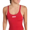 Maillot de Bain Femme  TEAM SWIMSUIT RED WHITE
