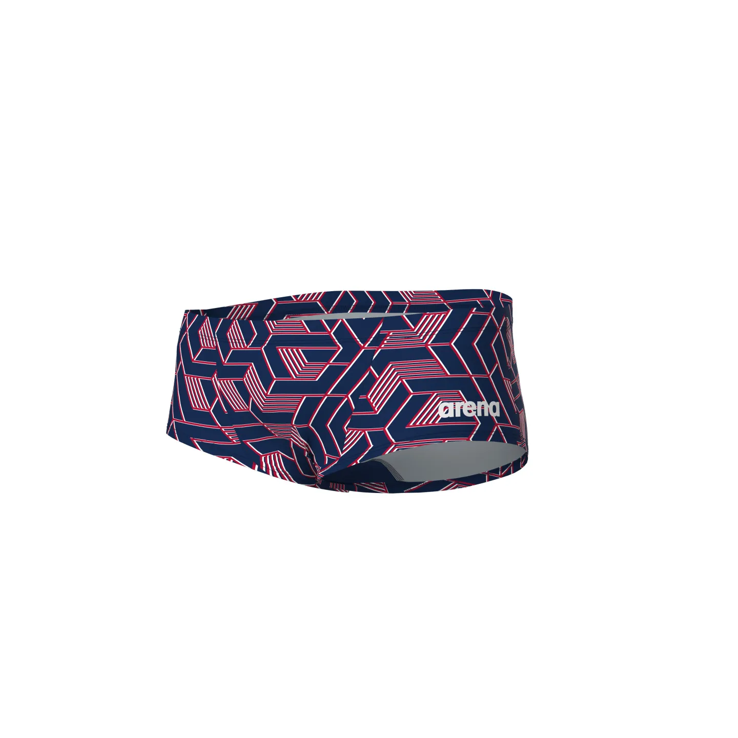 MEN'S ARENA ESCAPE SWIM LOW WAIST SHORT TEAM REDWHITEBLUE