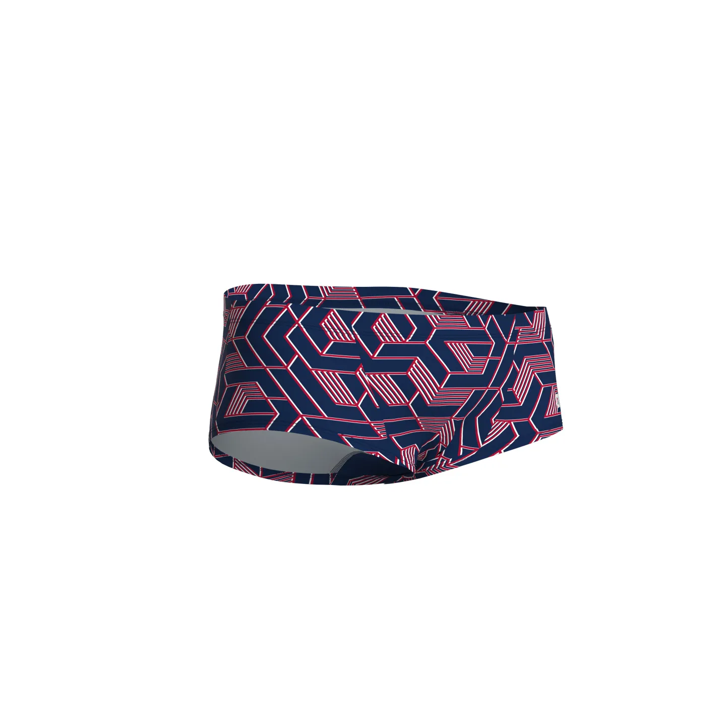 MEN'S ARENA ESCAPE SWIM LOW WAIST SHORT TEAM REDWHITEBLUE