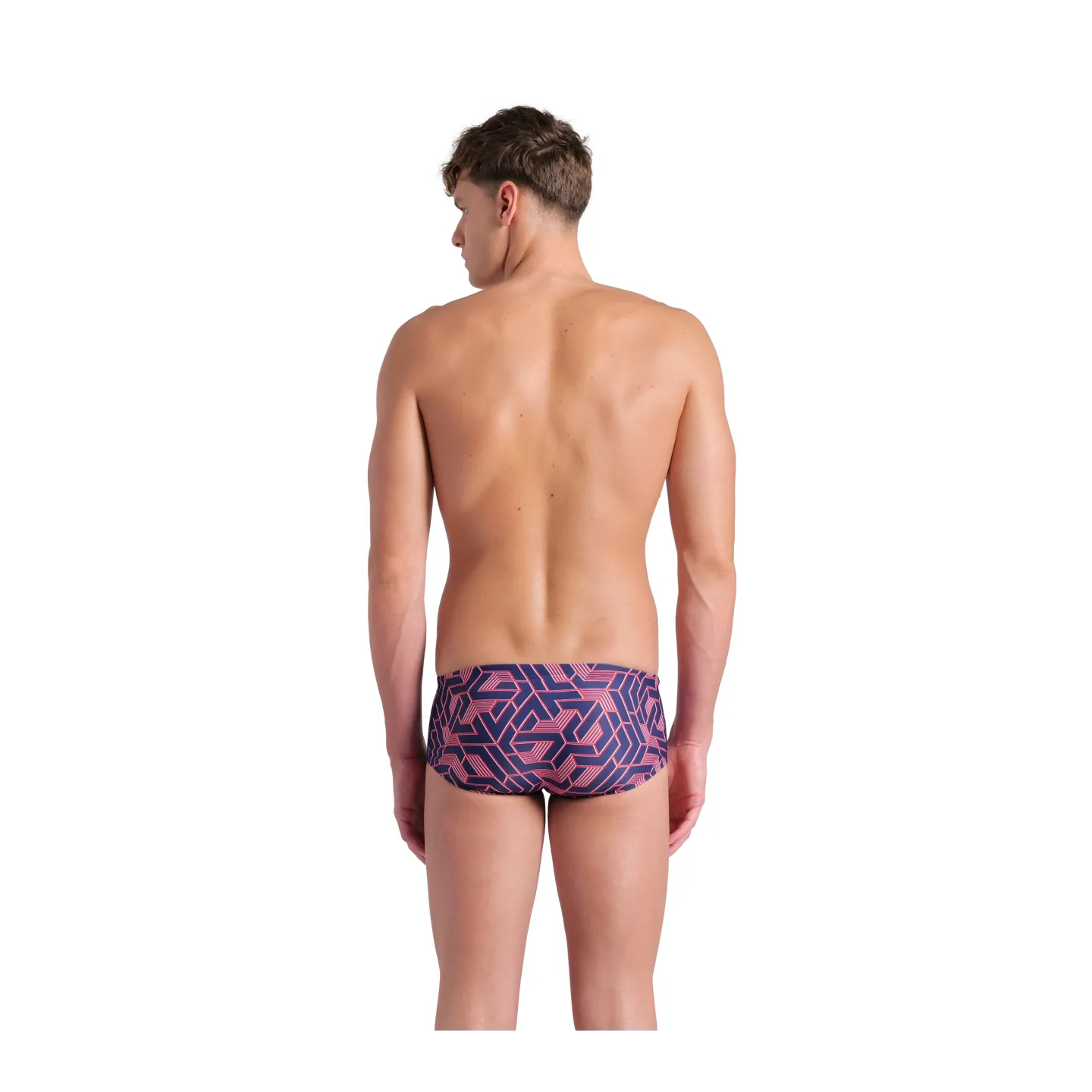 MEN'S ARENA ESCAPE SWIM LOW WAIST SHORT TEAM REDWHITEBLUE