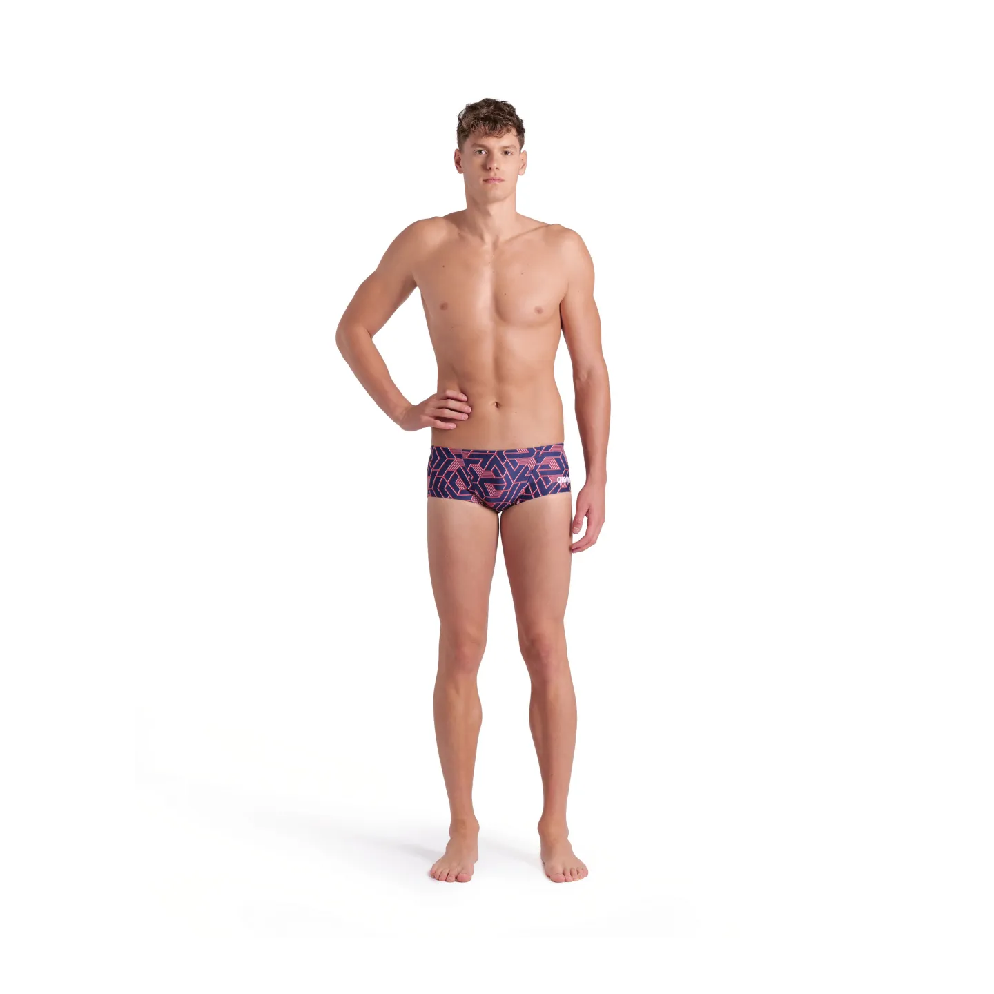 MEN'S ARENA ESCAPE SWIM LOW WAIST SHORT TEAM REDWHITEBLUE