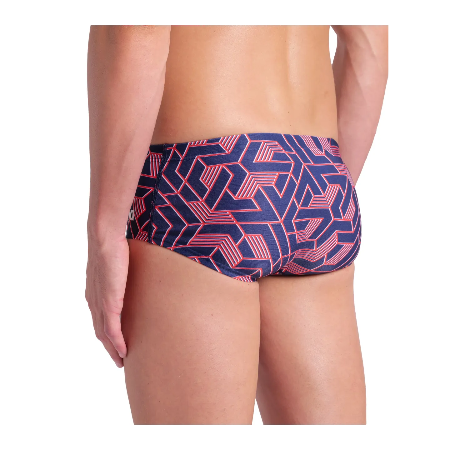 MEN'S ARENA ESCAPE SWIM LOW WAIST SHORT TEAM REDWHITEBLUE