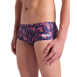 MEN'S ARENA ESCAPE SWIM LOW WAIST SHORT TEAM REDWHITEBLUE