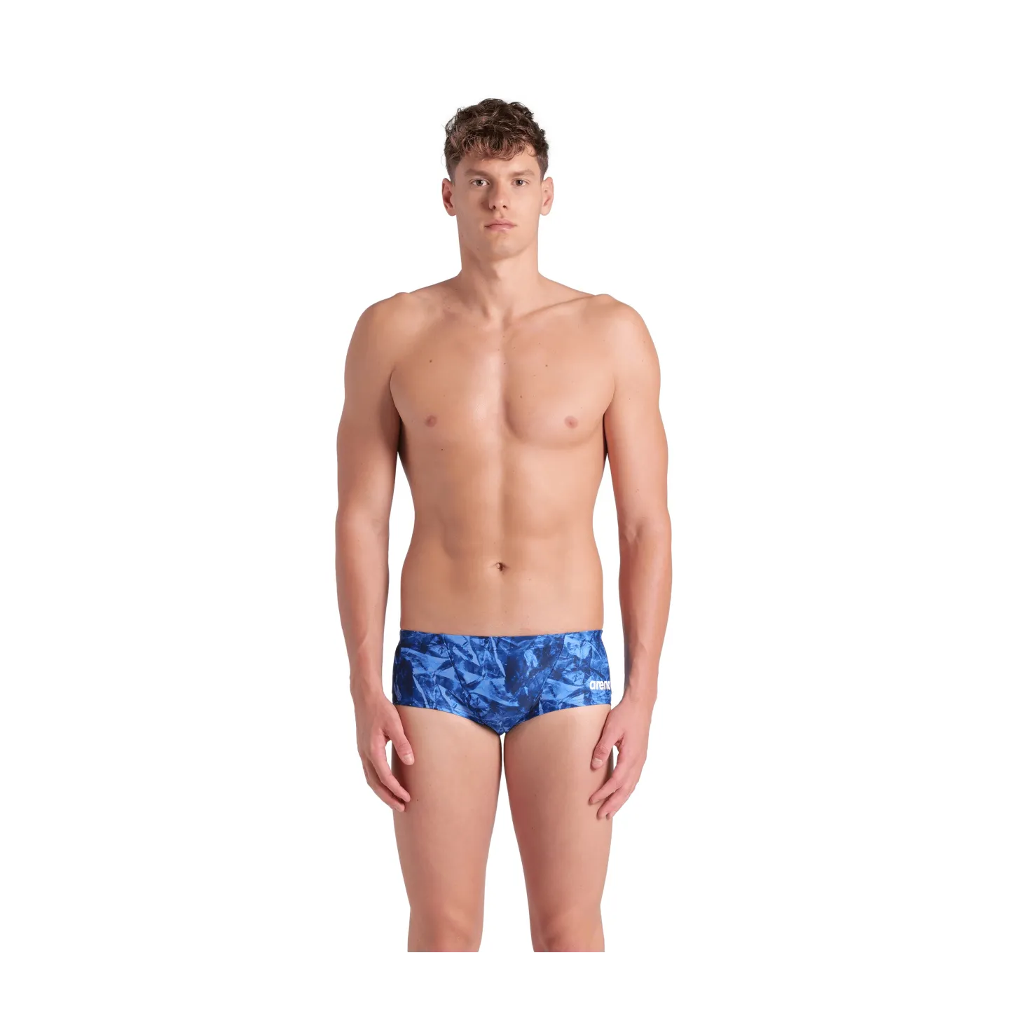 MEN'S ARENA TEAM CRACKLE SWIM LOW WAIST
