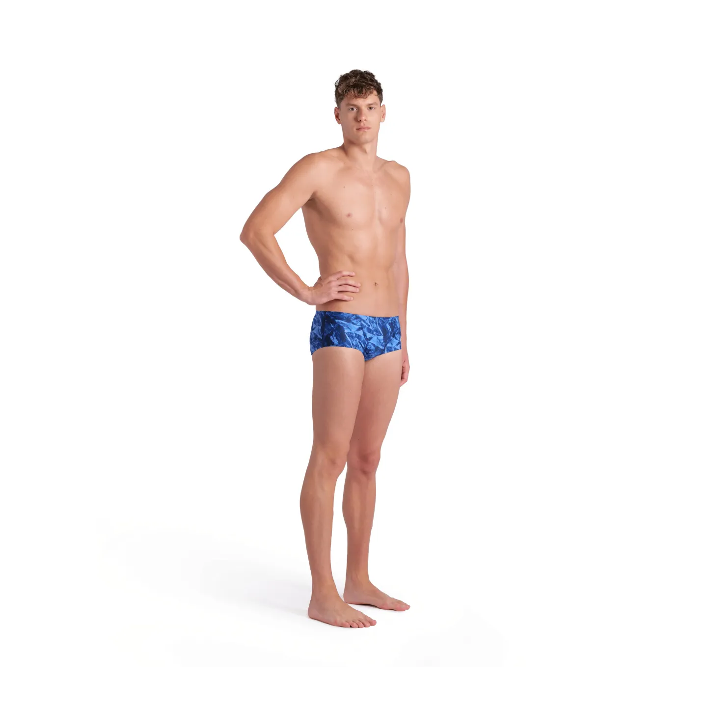 MEN'S ARENA TEAM CRACKLE SWIM LOW WAIST