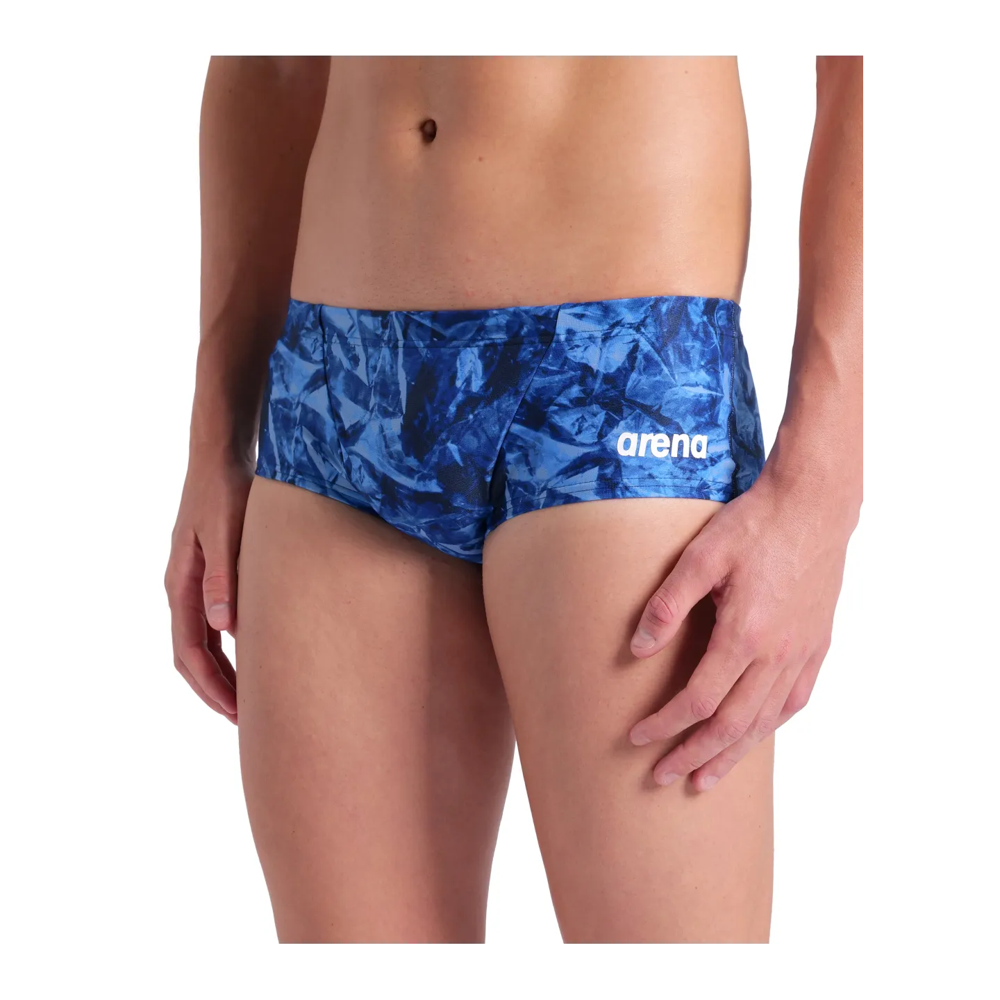 MEN'S ARENA TEAM CRACKLE SWIM LOW WAIST