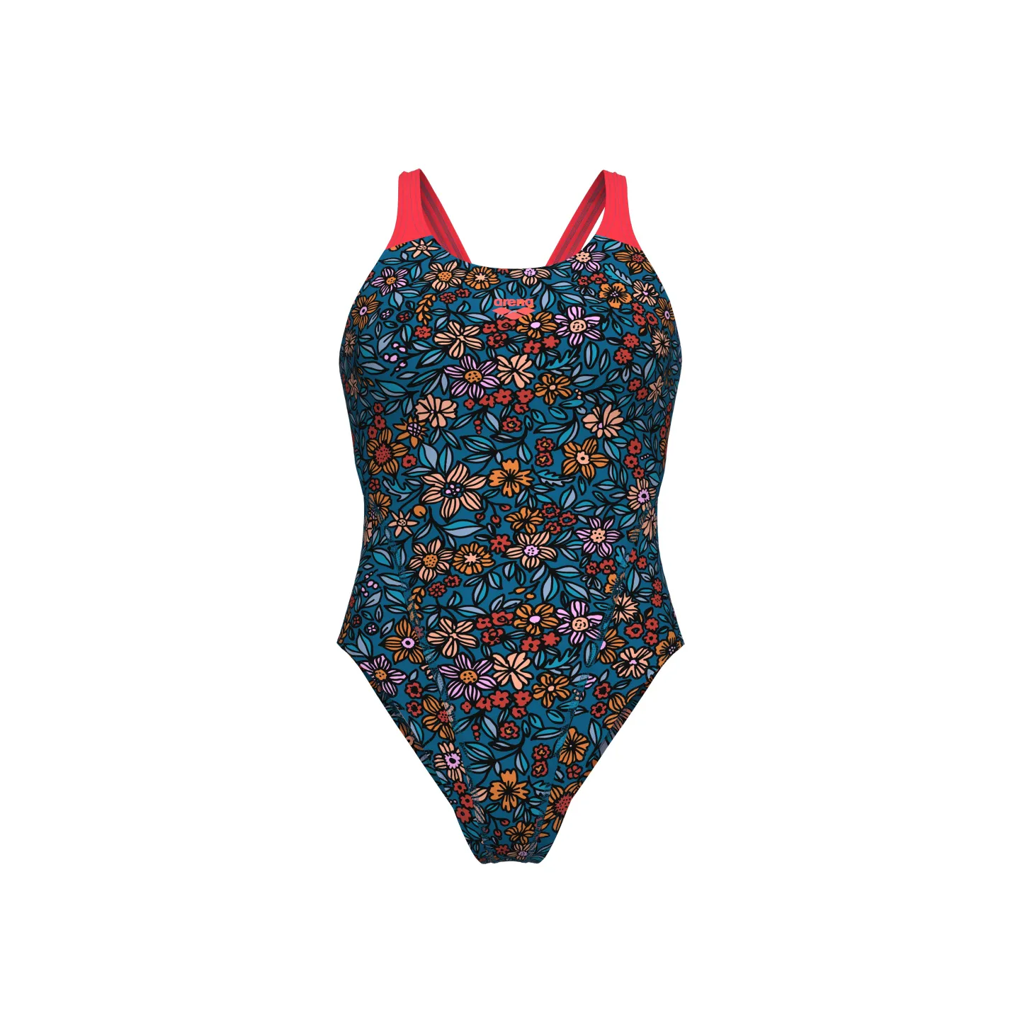 WOMEN'S ARENA MICRO FLORAL SWIMSUIT SWIM