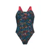 WOMEN'S ARENA MICRO FLORAL SWIMSUIT SWIM