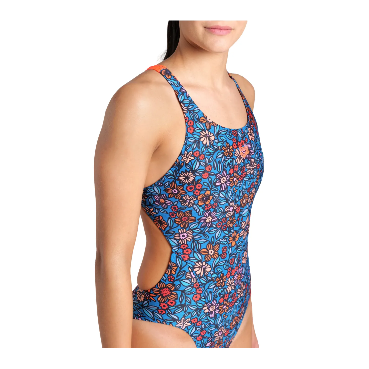 WOMEN'S ARENA MICRO FLORAL SWIMSUIT SWIM