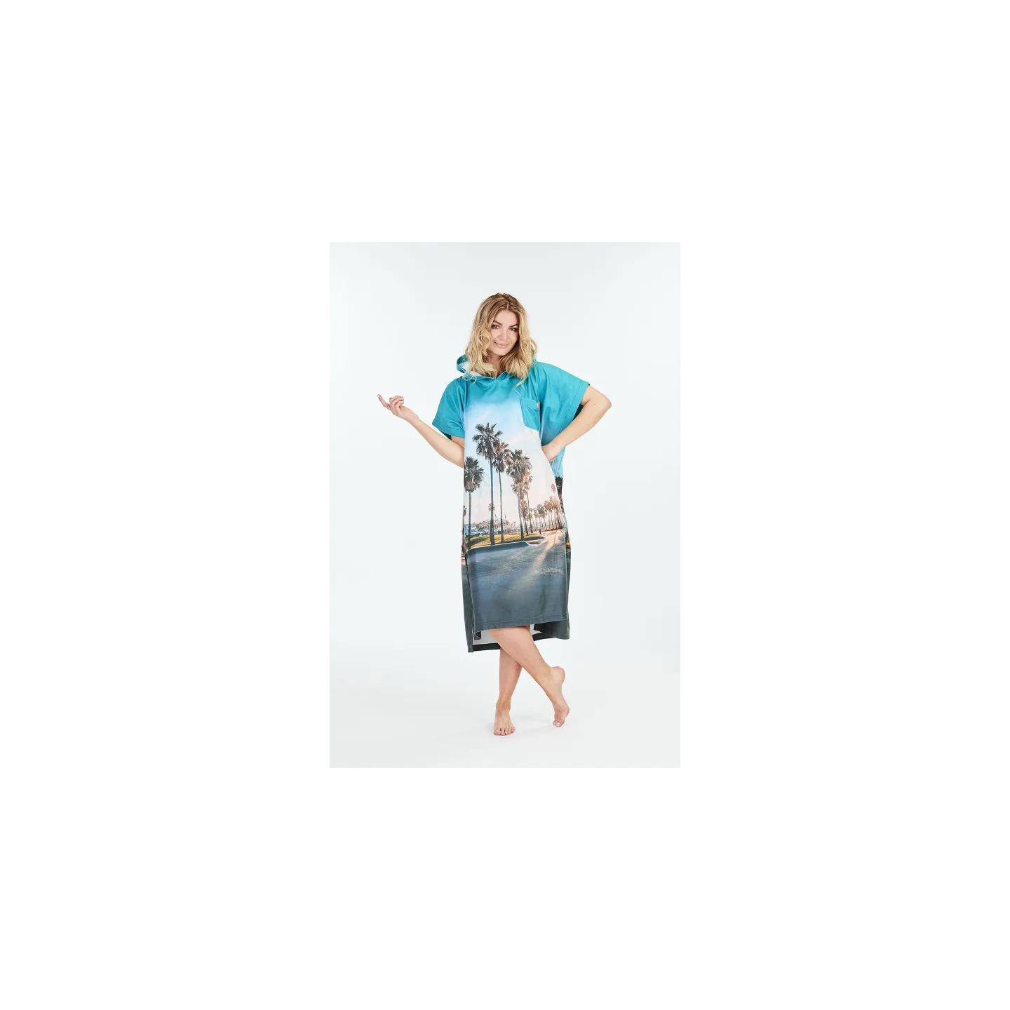 Poncho micro polaire - California