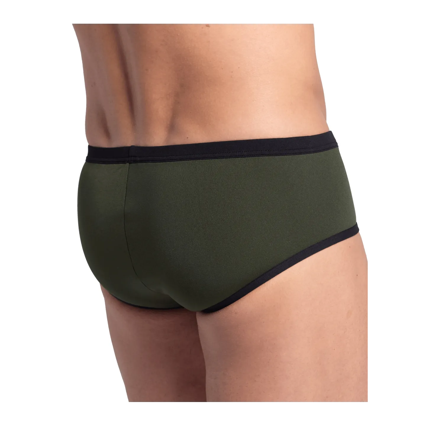 Maillot Homme ARENA ONE 12CM SWIM BRIEFS BIG LOGO DARK SAGE