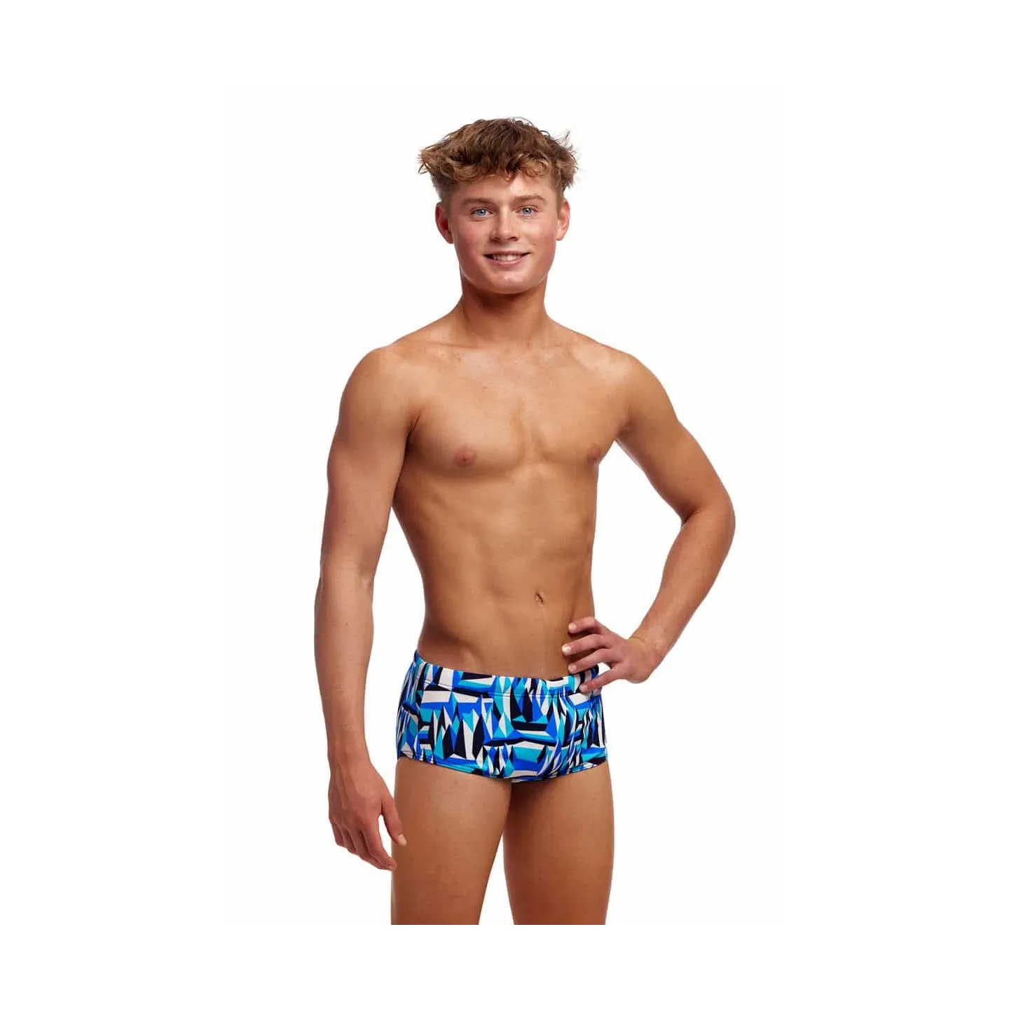 Boy's Sidewinder Trunks Polar Caps