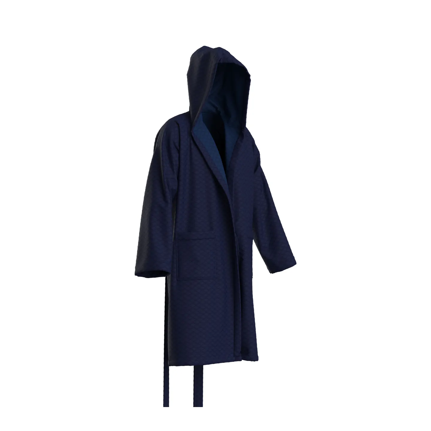 Peignoir Arena Losange Robe Navy White