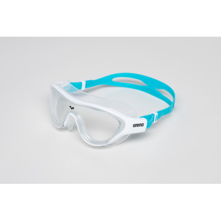 THE ONE MASK JR CLEAR-WHITE-LIGHTBLUE TU