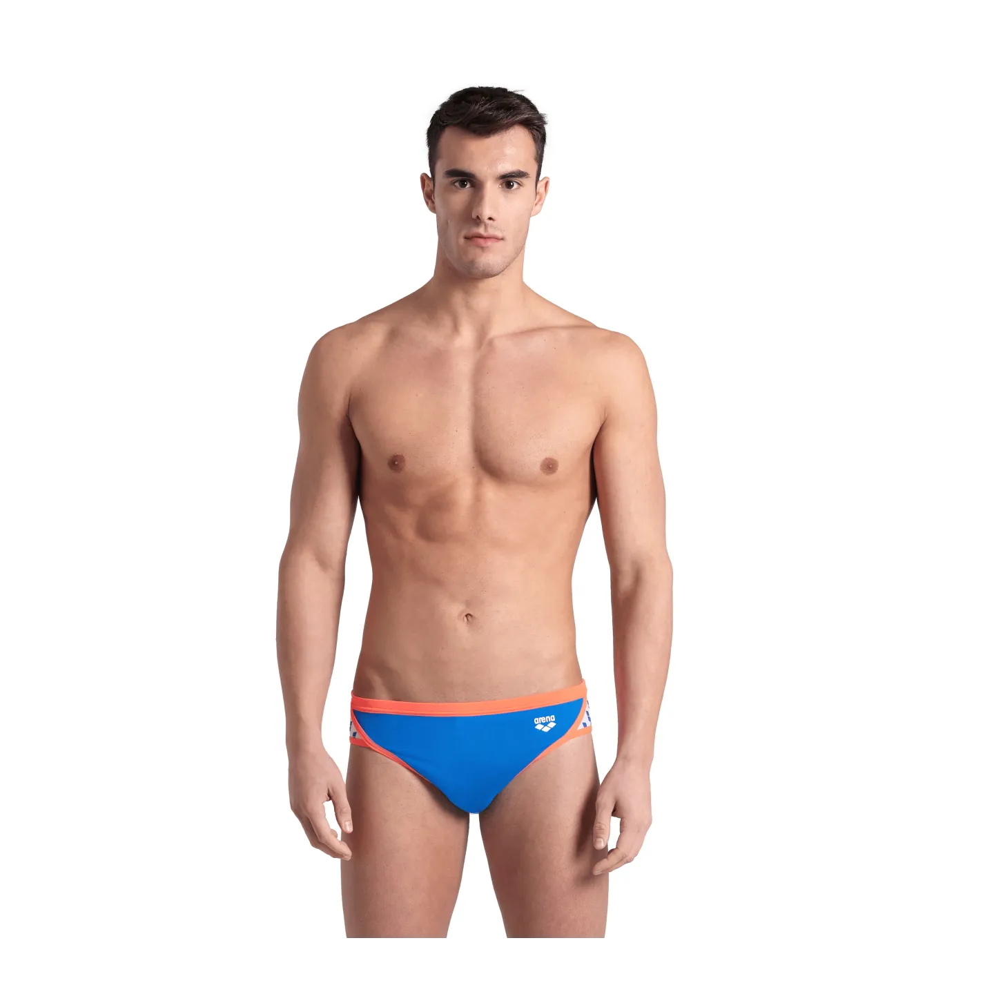 Maillot Homme ARENA ICONS SWIM BRIEFS SOLID BLUE RIVER