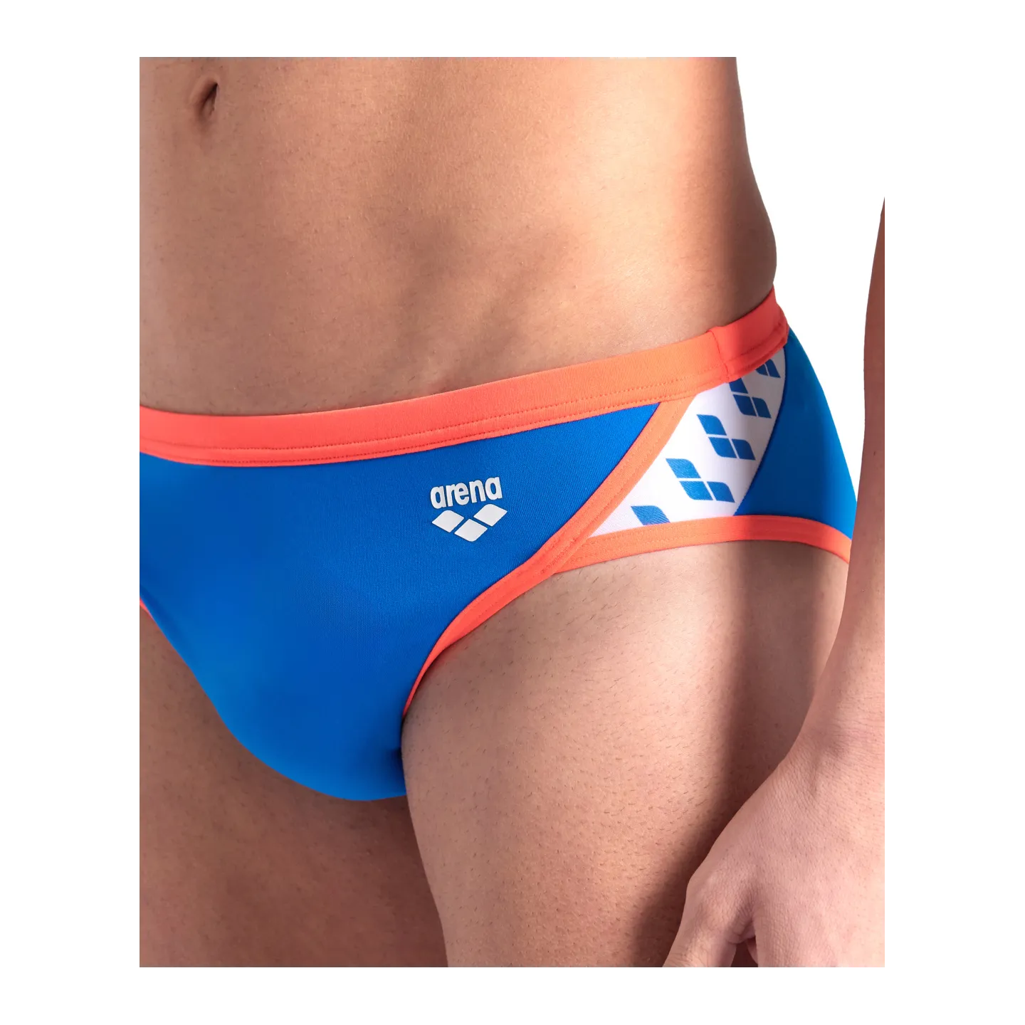 Maillot Homme ARENA ICONS SWIM BRIEFS SOLID BLUE RIVER