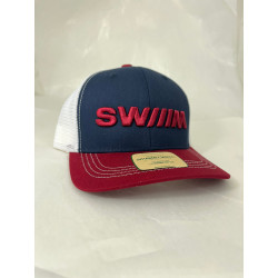 Casquette SWIIIM BORDEAUX NAVY CARDINAL WHITE