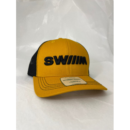 Casquette SWIIIM BLACK MUSTARD BLACK