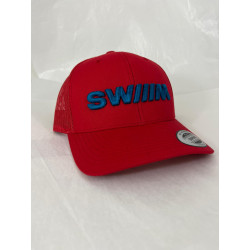 Casquette SWIIIM BLUE RED