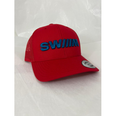 Casquette SWIIIM BLUE RED