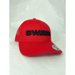 Casquette SWIIIM BLACK RED