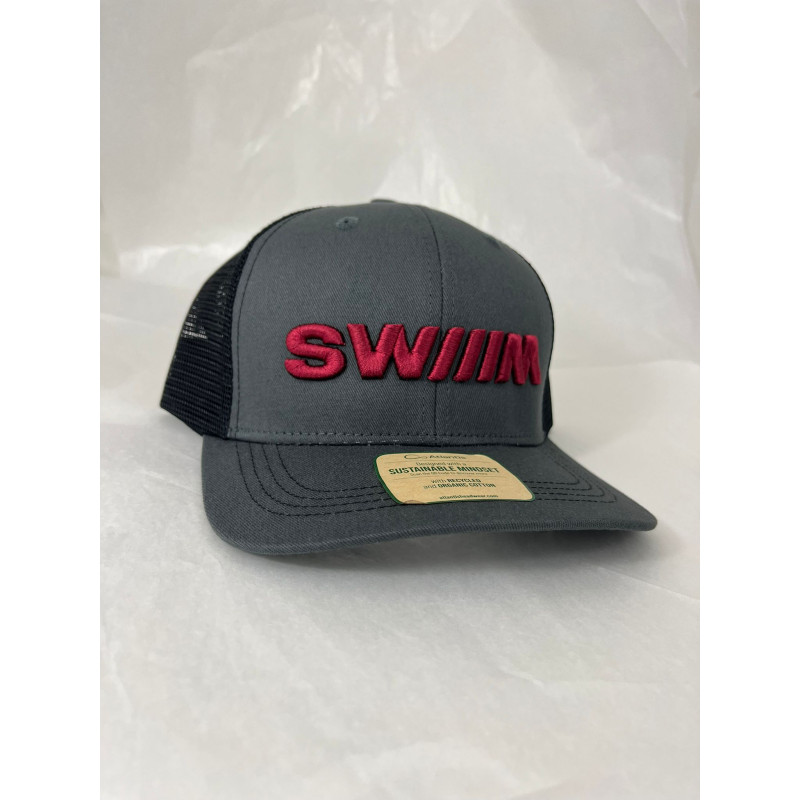 Casquette SWIIIM BORDEAUX DK GREY BLACK