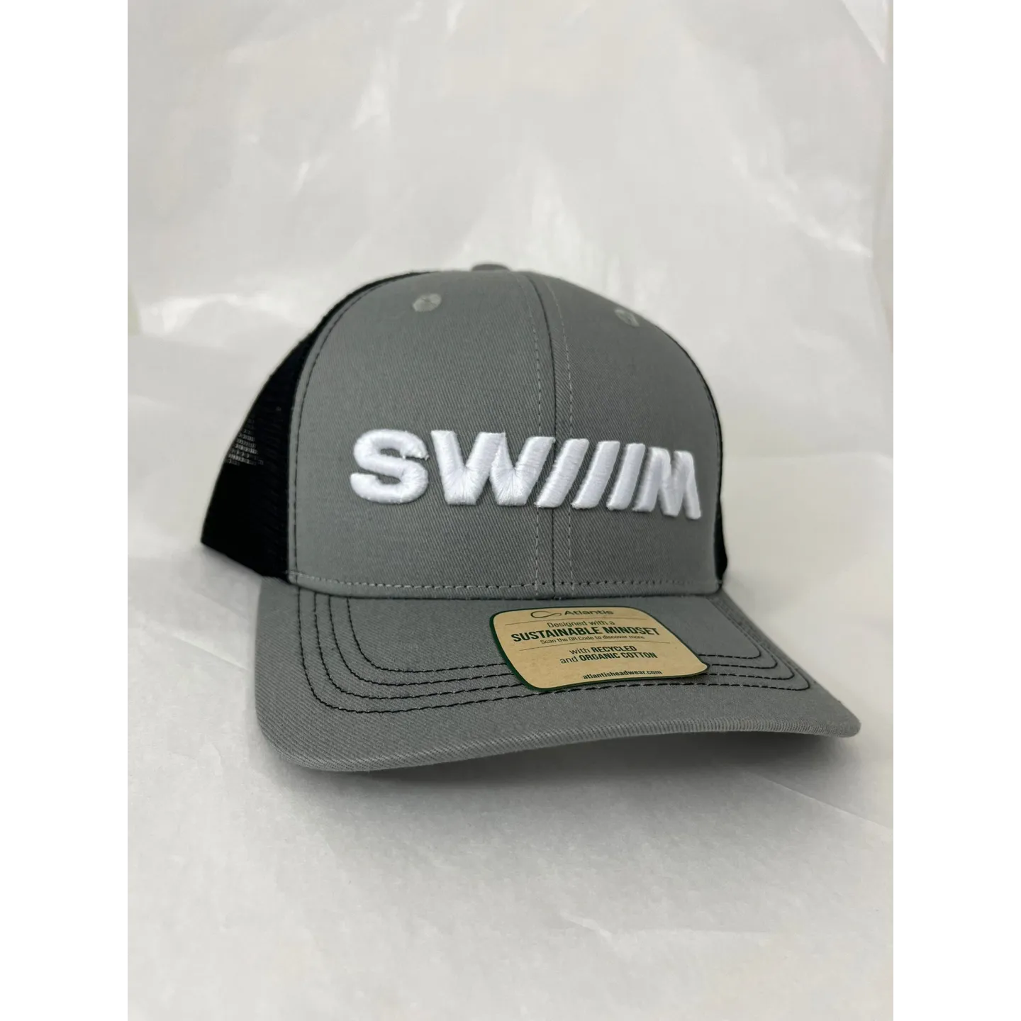Casquette SWIIIM WHITE GREY BLACK