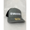Casquette SWIIIM WHITE GREY BLACK
