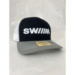 Casquette SWIIIM WHITE BLACK GREY WHITE