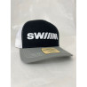 Casquette SWIIIM WHITE BLACK GREY WHITE