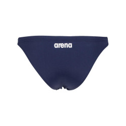 WOMEN'S TEAM SWIM BOTTOM SOLID NAVY-WHIT