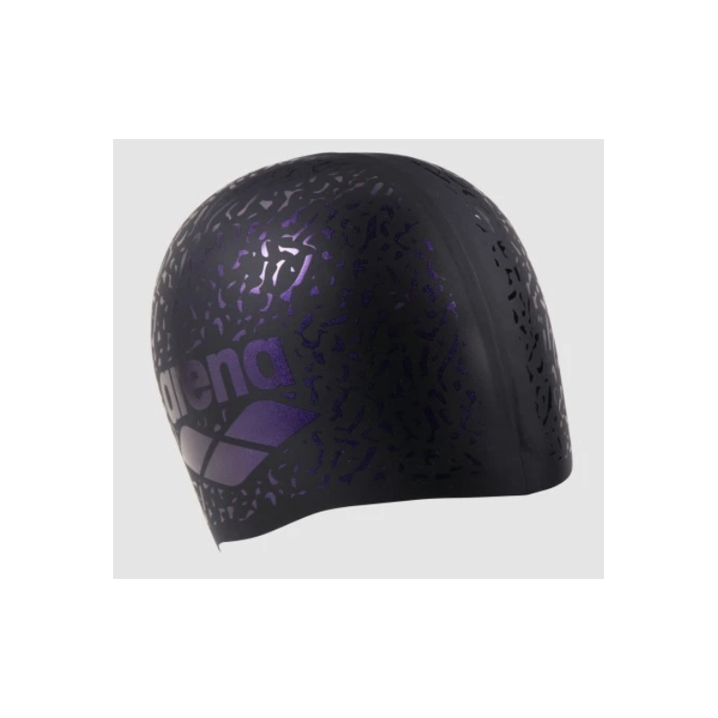 ARENA SHINE CAP  BLACK-PLUM