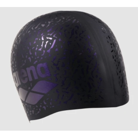 ARENA SHINE CAP  BLACK-PLUM