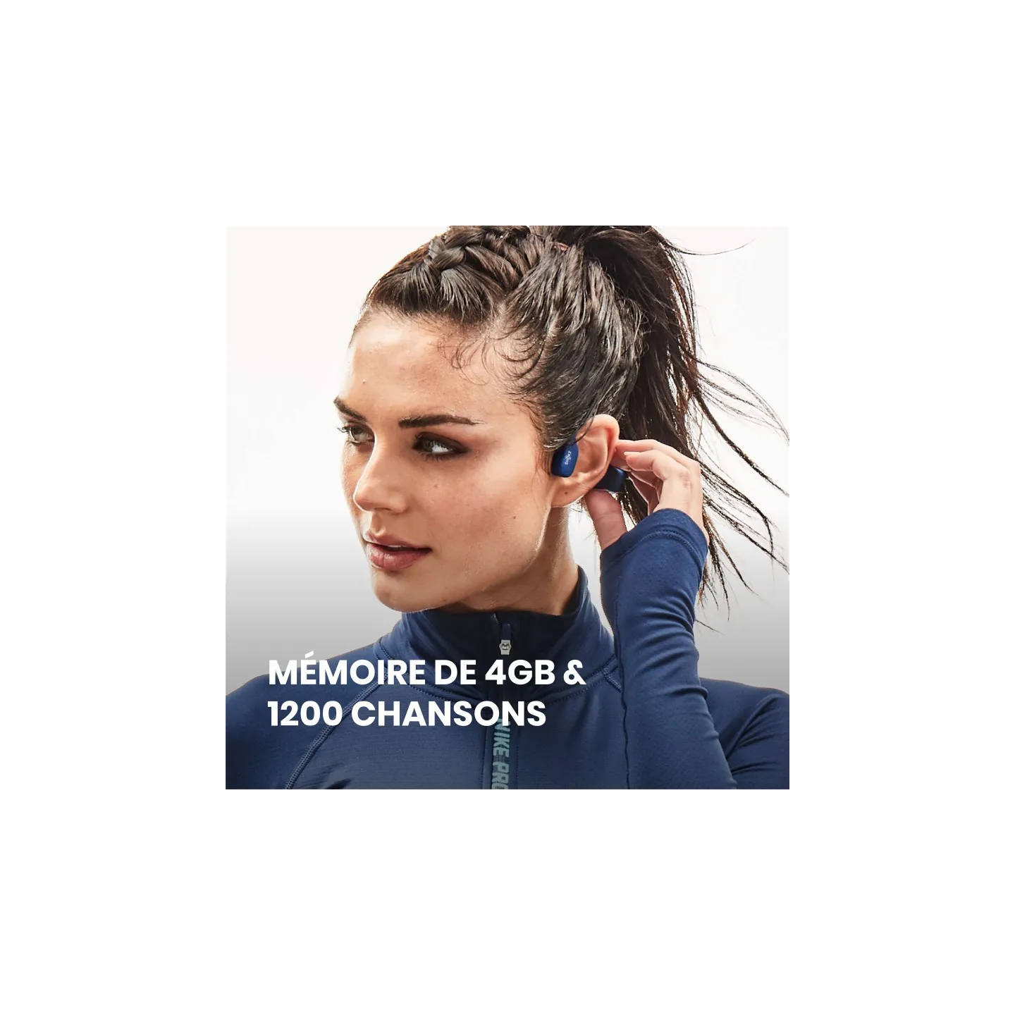 Casque MP3 Shokz Noir- OPENSWIM