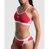 WOMEN'S ARENA ICONS BIKINI CROSS BACK SO RED-WHITE