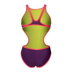 W ARENA ONE BIGLOGO ONE PIECE PLUM-BRIGH