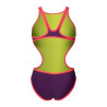 W ARENA ONE BIGLOGO ONE PIECE PLUM-BRIGH