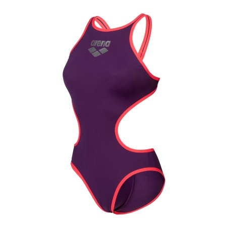 W ARENA ONE BIGLOGO ONE PIECE PLUM-BRIGH