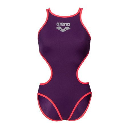W ARENA ONE BIGLOGO ONE PIECE PLUM-BRIGH