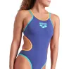 W ARENA ONE DOUBLE CROSS BACK ONE PIECE FUTURE DUSK-WATER