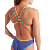 W ARENA ONE DOUBLE CROSS BACK ONE PIECE FUTURE DUSK-WATER