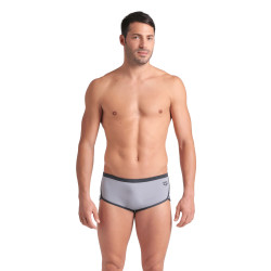 MEN'S ARENA ICONS SWIM LOW WAIST SHORT SEA FOAM-ASPHALT