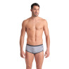 MEN'S ARENA ICONS SWIM LOW WAIST SHORT SEA FOAM-ASPHALT
