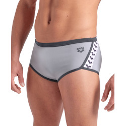 MEN'S ARENA ICONS SWIM LOW WAIST SHORT SEA FOAM-ASPHALT