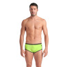 MEN'S ARENA ICONS SWIM LOW WAIST SHORT ARTIC LIME-DARK SAGE