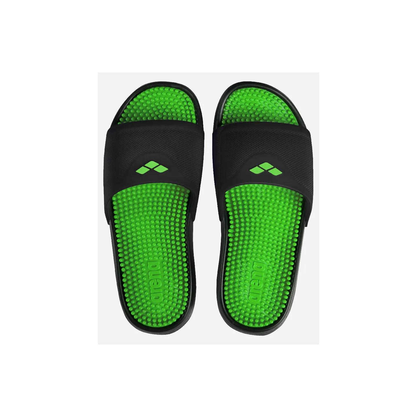 Claquettes ARENA MARCO BLACK LIME BLACK