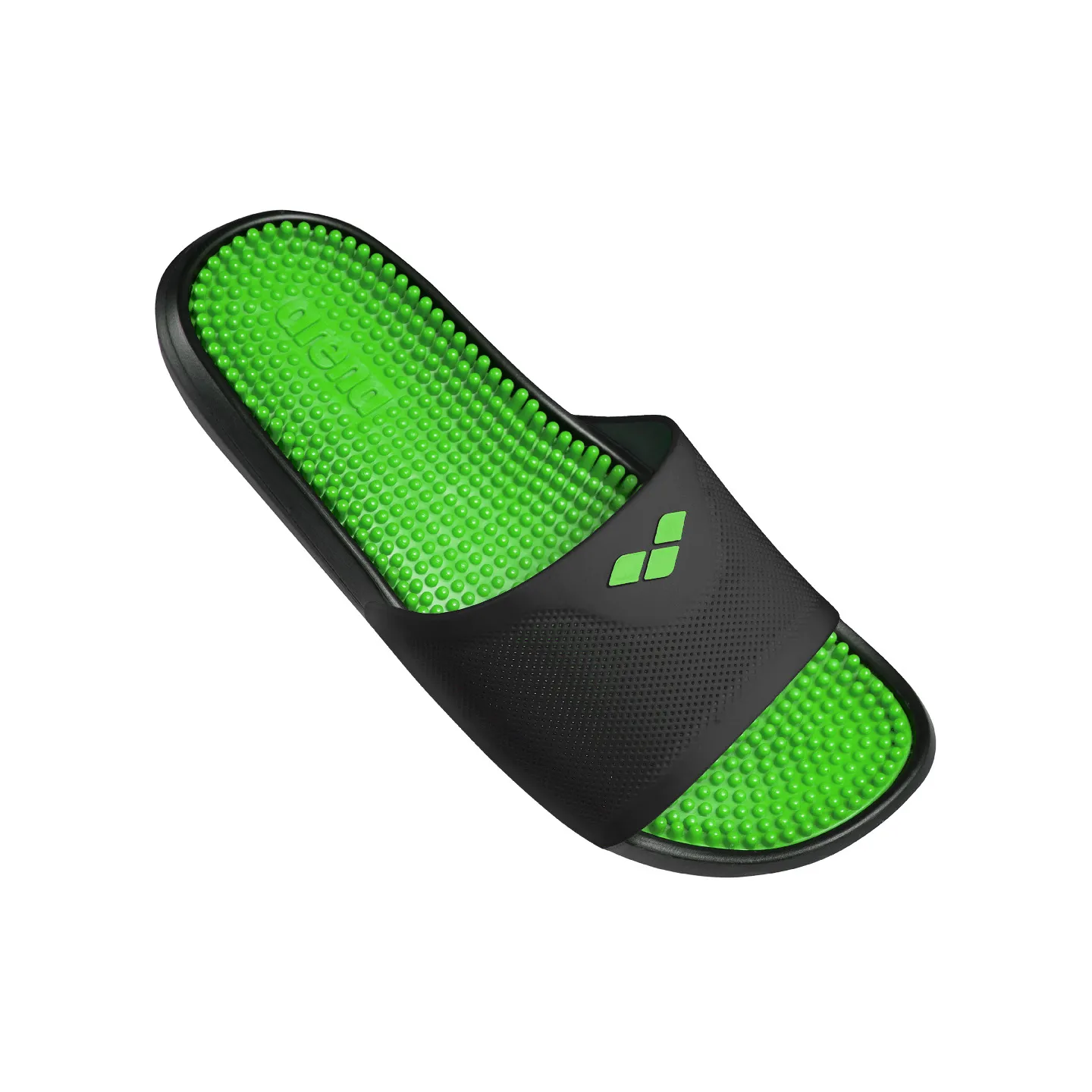 Claquettes ARENA MARCO BLACK LIME BLACK