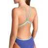 WOMEN'S SWIMSUIT LACE BACK SOLID FUTURE