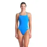 WOMEN'S TEAM SWIMSUIT CHALLENGE SOLID BL